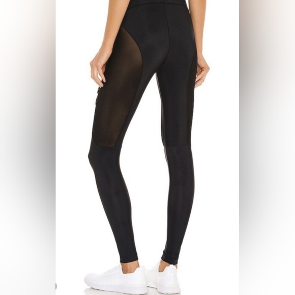 RARE Adam Selman Sport Vogue Designer Garter Belt Leggings - Picture 4 of 4